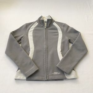 ALESSANDRO ALBANESE Zip Sweatshirt Jacket Grey/White XSmall